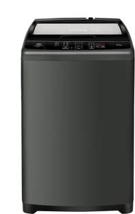 Haier 7 KG Oceanus wave drum, Softfall techonology Fully Automatic Top Load Washing Machine Grey