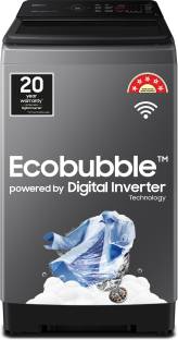 SAMSUNG 9 kg 5 star, Ecobubble, Wi-Fi, Digital Inverter, Fully Automatic Top Load Washing Machine Grey