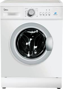 Midea 7 kg Fully Automatic Front Load Washing Machine with In-built Heater White