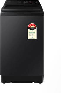 Samsung 8 kg Fully Automatic Top Load Washing Machine with In-built Heater Black