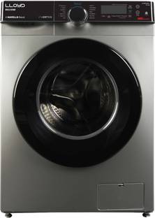 Lloyd 8 kg Fully Automatic Front Load with In-built Heater Grey (