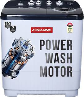 ONIDA 11 kg 5 star Semi Automatic Top Load Washing Machine Blue, White