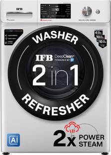 IFB 6 kg with 9 Swirl Wash, 2x Power Steam, 30 Min Steam Refresh Program, Eco Inverter Motor, DeepClea...