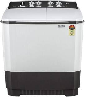 LG 7 kg Semi Automatic Top Load Washing Machine Grey, White