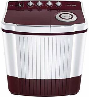 Voltas Beko 7 kg Semi Automatic Top Load Maroon (WTT70ALIM)