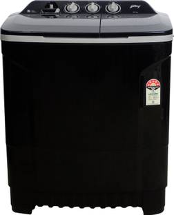 Godrej 8 kg Semi Automatic Top Load Washing Machine Black