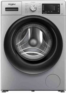 Whirlpool 8 kg Fully Automatic Front Load Washing Machine with In-built Heater Silver