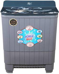AUPLUS 8.5 kg Semi Automatic Top Load Washing Machine Grey