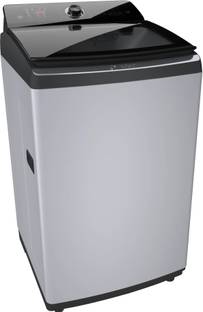 BOSCH 7 kg Fully Automatic Top Load Washing Machine Black, Silver