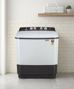 LG 7 kg Semi Automatic Top Load Washing Machine Grey, White