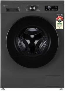 LG 7 kg Fully Automatic Front Load Washing Machine Black