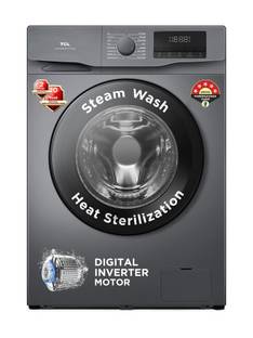 TCL 6.5 kg Digital Inverter Motor| 1200 RPM | Fully Automatic Front Load Washing Machine with In-built...