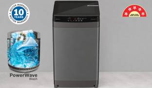 BOSCH 7 kg Fully Automatic Top Load Washing Machine Black