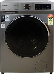 Panasonic 8 kg Fully Automatic Front Load Washing Machine with In-built Heater Grey