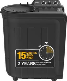 Whirlpool 7 kg 5 Star with Ace Wash Station, 1400 RPM Speed and Rust Proof Semi Automatic Top Load Was...