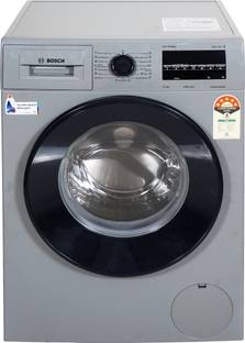 BOSCH 7.5 kg Fully Automatic Front Load Washing Machine with In-built Heater Silver