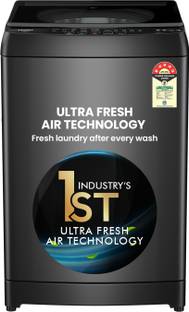 Haier 10 kg Powerful Oceanus Wave Drum, Custom Wash Cycles with 15 Mins Quick Wash, Smart Fuzzy Contro...