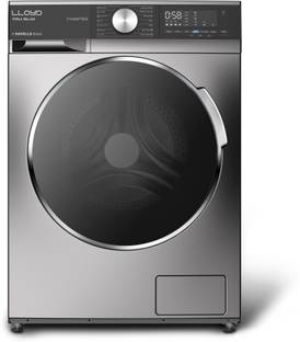Lloyd 7 kg Fully Automatic Front Load Washing Machine with In-built Heater Black