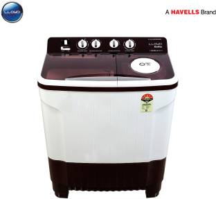 Lloyd by Havells 8 kg Semi Automatic Top Load Washing Machine Maroon, White