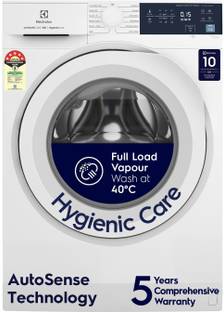 Electrolux 9 kg 5 Star EcoInverter, 40C Vapour Wash,UltimateCare 300 Fully Automatic Front Load Washin...