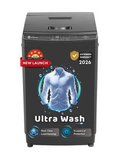 Uniboom 8 kg Ultra Wash | 10 Smart Programs | AI Load Balancer | HD Motor | Detergent Dispenser Fully ...
