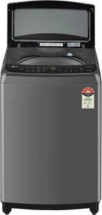 LG 9 kg with Steam,inverter ,Wi-Fi Enabled AI Direct Drive Technology Fully Automatic Top Load Washing Machine with In-built Heater Black