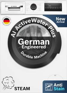 BOSCH 7 kg Fully Automatic Front Load Washing Machine with In-built Heater White