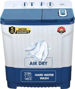 MarQ by Flipkart 8.5 kg 5 Star Rating Innowash Range Semi Automatic Top Load Washing Machine Blue, Whi...