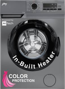 Godrej 7 kg Fully Automatic Front Load with In-built Heater Silve