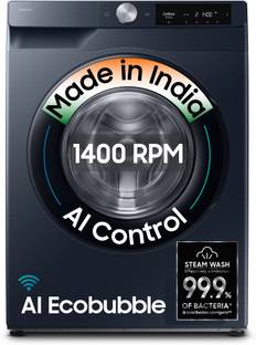 Samsung 9 kg 5 Star, AI Control, AI Ecobubble, Super Speed, Wi-Fi, Hygiene Steam, Digital Inverter Mot...