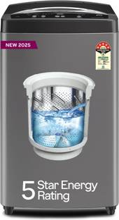 Godrej 7 kg Fully Automatic Top Load Washing Machine Grey, Black