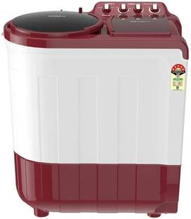Whirlpool 8 kg Semi Automatic Top Load Washing Machine Maroon