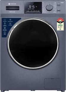MOTOROLA 8 kg Fully Automatic Front Load Washing Machine with In-built Heater Blue