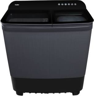Haier 8.5 kg Semi Automatic Top Load Washing Machine Black, Grey