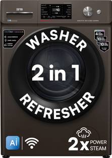 IFB 9 kg 5 Star with Steam Refresh program, 9 Swirl Wash, Eco Inverter, with AI Fully Automatic Front ...