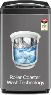 Godrej 7.5 kg 5 Star, Zero Pressure Technology With Stainless Steel Gravity Drum Fully Automatic Top Load Washing Machine Grey