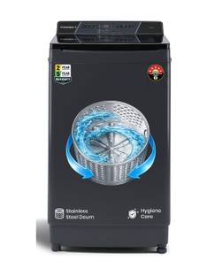 FOXSKY 9 kg Fully Automatic Top Load Washing Machine Grey