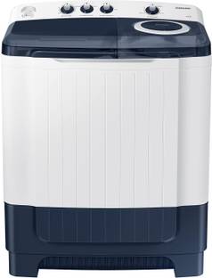 Samsung 8.5 kg 5 Star Hexa Storm Pulsator Semi Automatic Top Load Washing Machine White, Grey