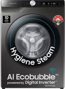 Samsung 7 kg with Steam ,Wi-Fi Enabled Enabled Fully Automatic Front Load Washing Machine with In-buil...