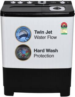 Kenstar 10 kg Semi Automatic Top Load Washing Machine White, Black