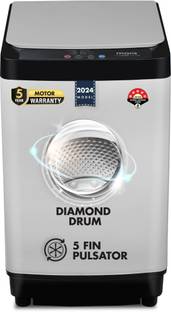 MarQ by Flipkart 6.5 kg Fully Automatic Top Load Washing Machine Grey