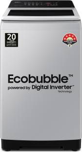 SAMSUNG 7 kg 5 star, Ecobubble Digital Inverter Fully Automatic Top Load Washing Machine Grey