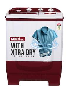 ONIDA 8 kg 5 star and In-built Basket Semi Automatic Top Load Washing Machine Red, White