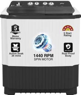 Godrej 12 kg AXIS 5 star with Hexa Roller Impeller Washing Machin