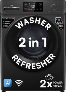 IFB 8 kg 5 Star with Steam Refresh program, 9 Swirl Wash, Eco Inverter, Touch Panel with AI Fully Auto...
