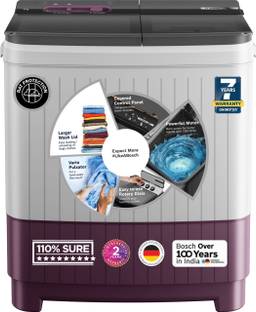 BOSCH 8 kg 5 Star with 1360 High RPM Spin Motor Semi Automatic Top Load Washing Machine Multicolor