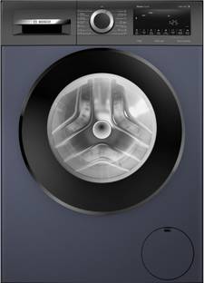 BOSCH 8 kg Fully Automatic Front Load Washing Machine with In-built Heater Blue