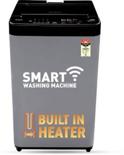 Panasonic 8 kg Fully Automatic Top Load Washing Machine with In-built Heater Grey