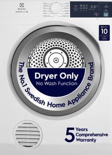 Electrolux 8.5 kg Smart Sensors, Colour Care,Venting Dryer with Reverse Tumbling, White,UltimateCare 3...