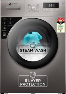 realme TechLife 10 kg Fully Automatic Front Load Washing Machine with In-built Heater Grey
